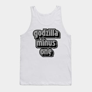 godzilla Design Tank Top